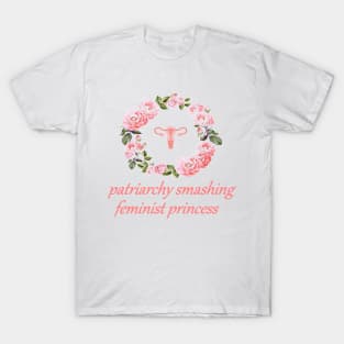 patriarchy smashing feminist princess T-Shirt